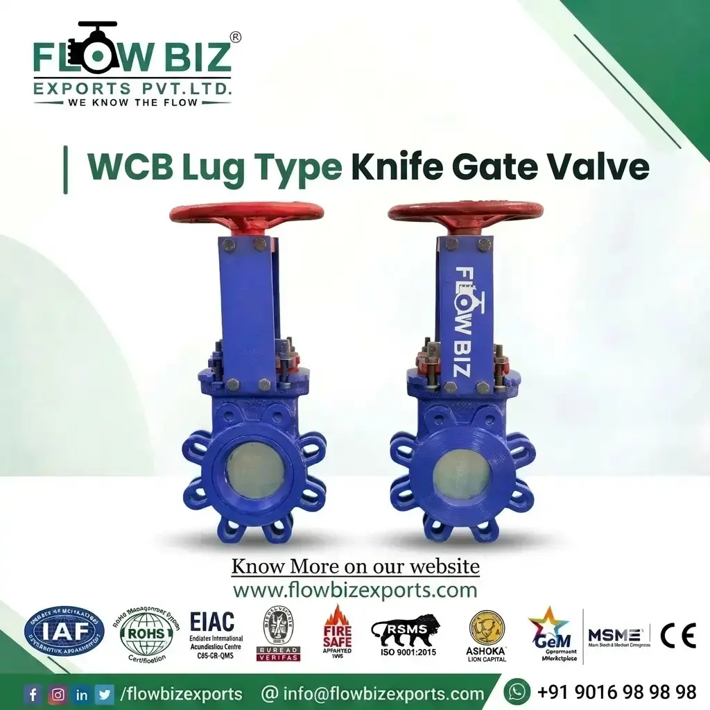 WCB Lug Type Knife Gate Valve Manufacturer & Supplier