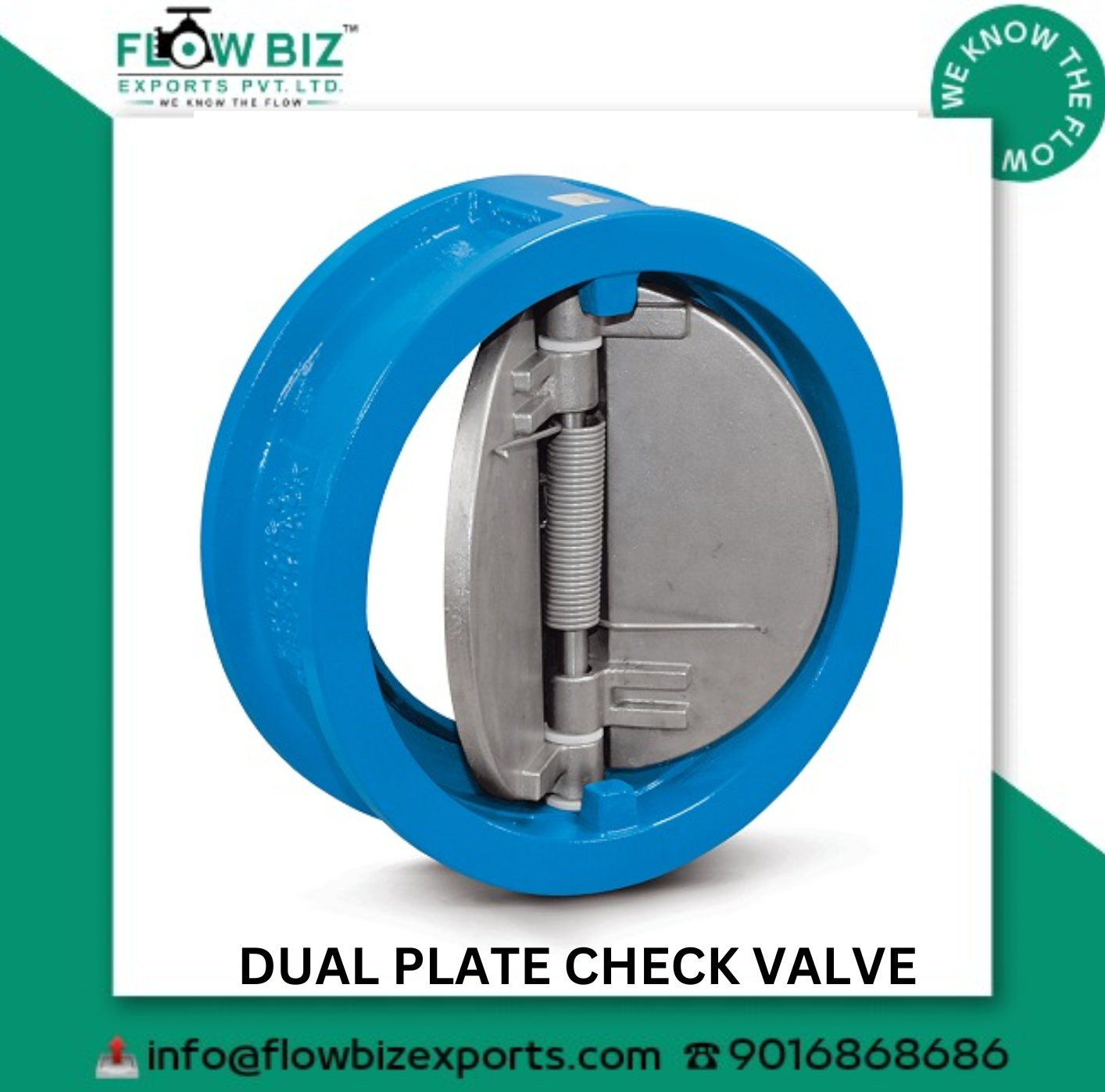 Dual Plate Check Valve Manufacturer in Nashik