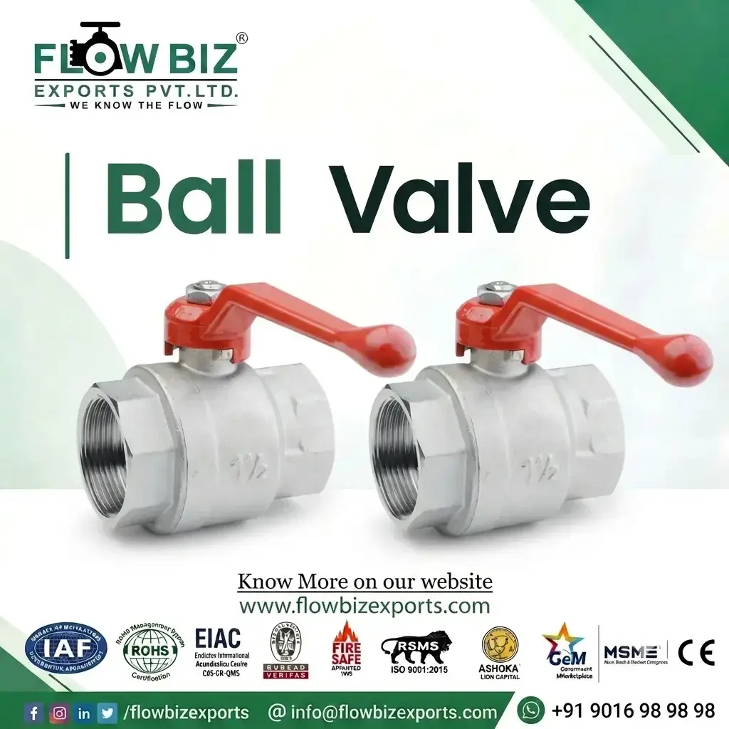 ball valve manufacturer and exporter mumbai - FlowBiz