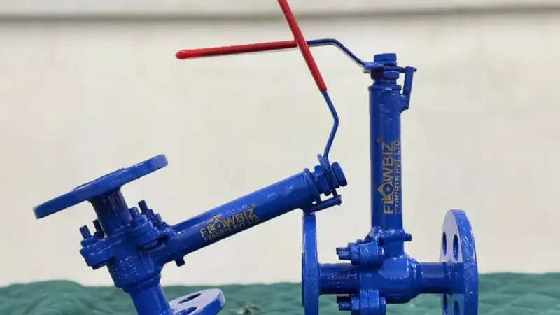Extended Stem 2-Piece Ball Valves