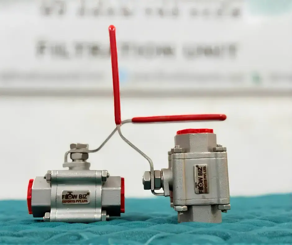 3 Piece SS Ball Valve 