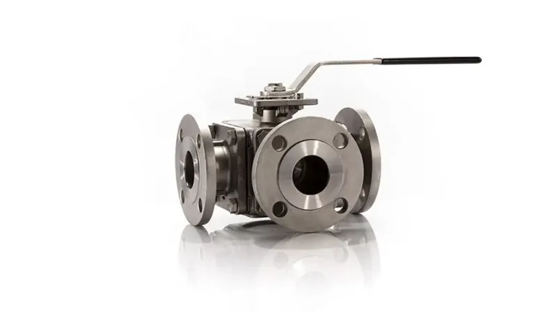 3 Way And 4 Way Ball Valve, SS Ball Valve