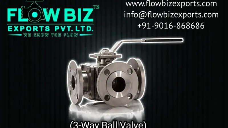 3 way valve, 3 way ball valve manufacturer mumbai - Flowbiz