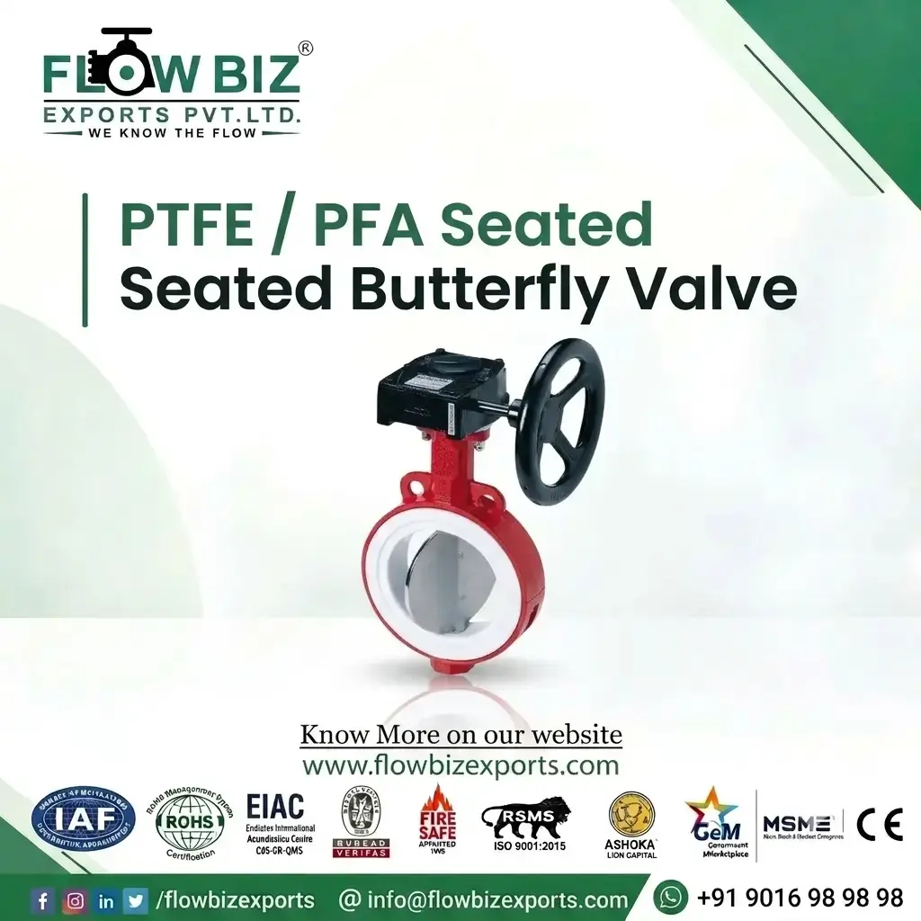 PTFE Seat Butterfly Valve 
