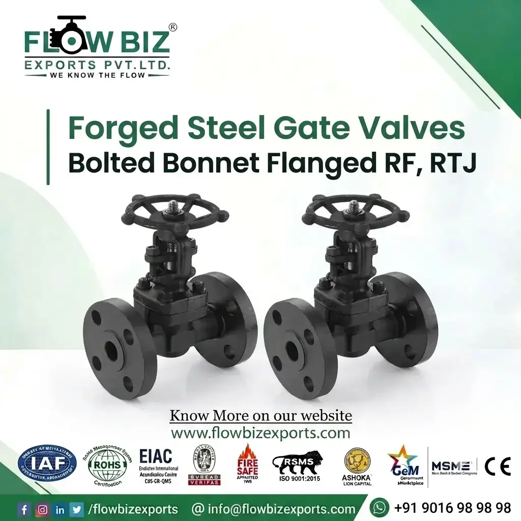 forged steel gate valve manufacturer ahmedabad - Flowbiz