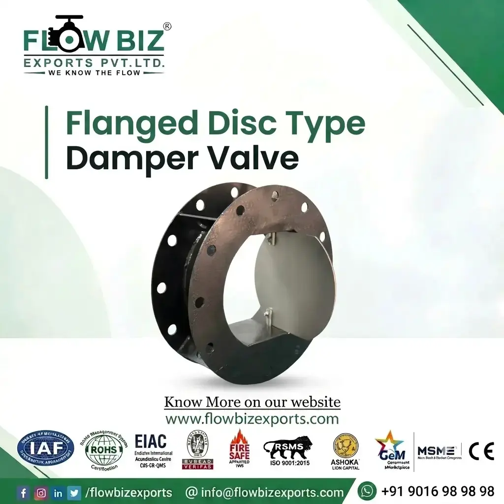  Disc Type Damper Valve 