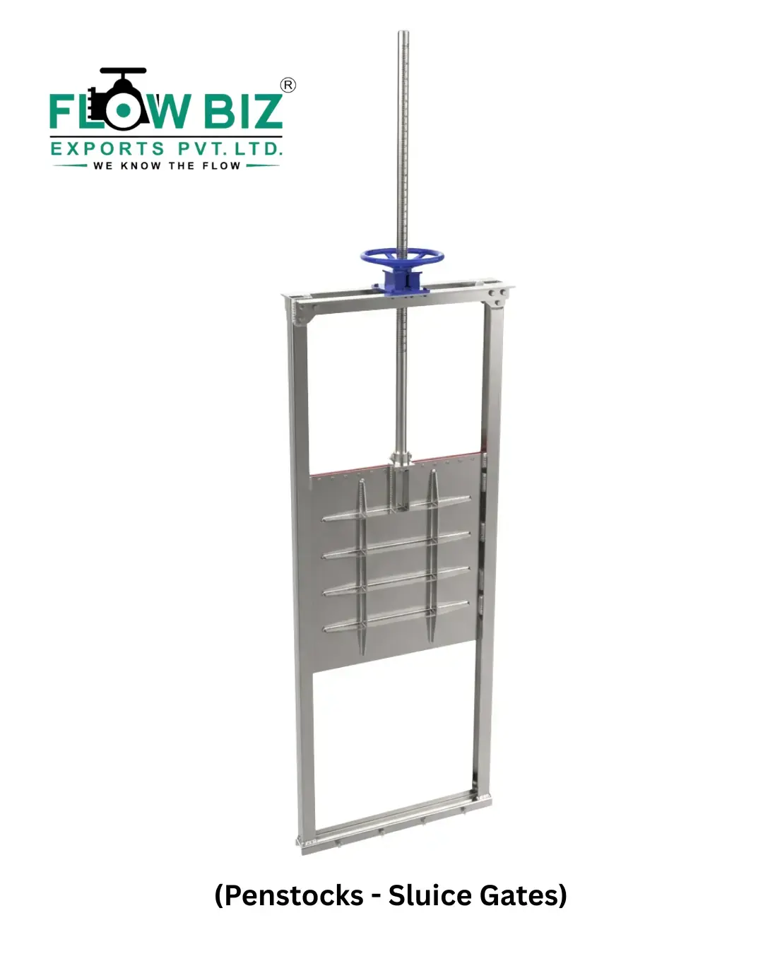 Stainless Steel Penstock Valves for STP/WTP | FlowBiz Exports