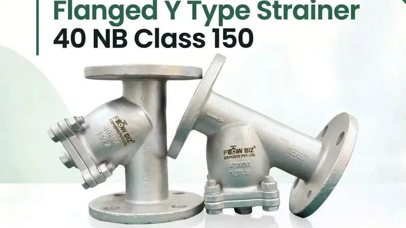 Flanged Y Type Strainer 40 NB Class 150