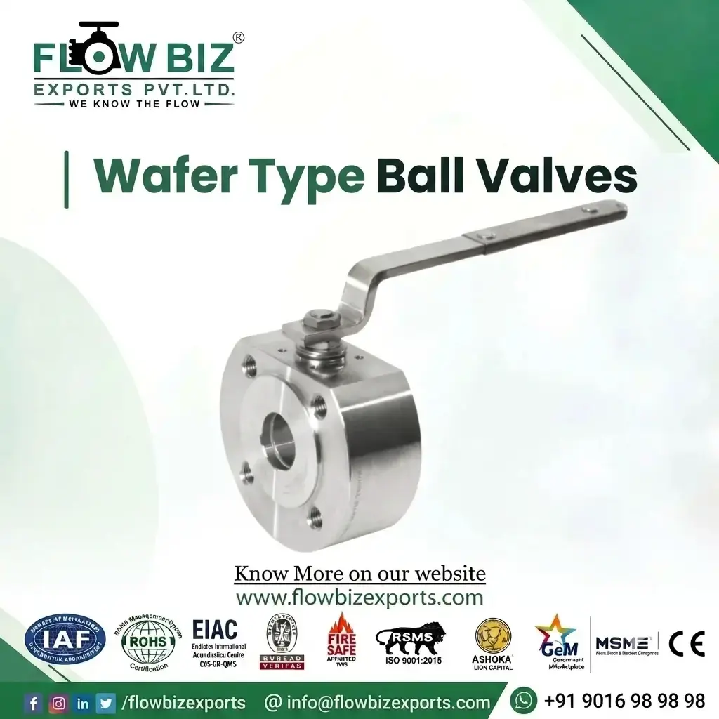 wafer type ball valve manufacturer india - Flowbiz