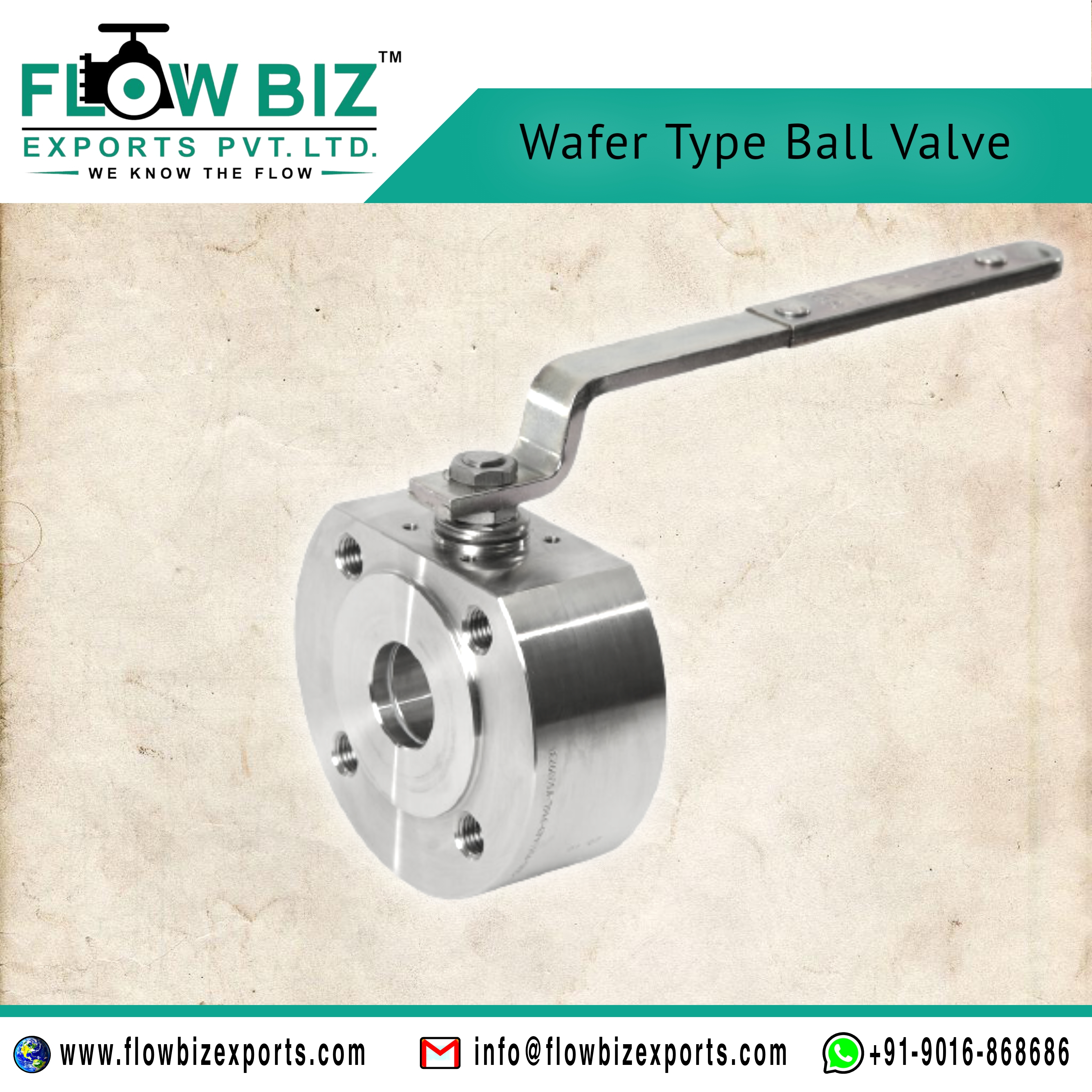 wafer type ball valve manufacturer india - Flowbiz