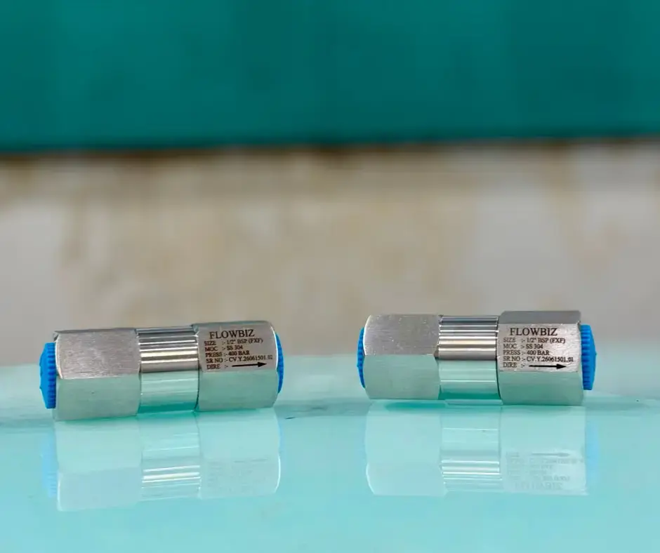 High Pressure Non Return Check Valve Manufacturer India
