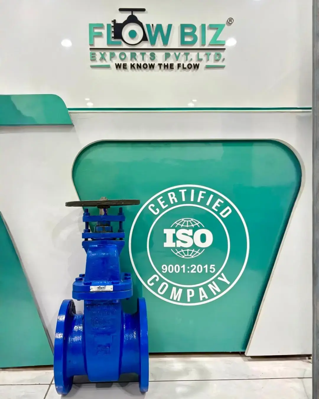 Industrial Flanged Gate Valve Manufacturer India-FlowBiz Exports.