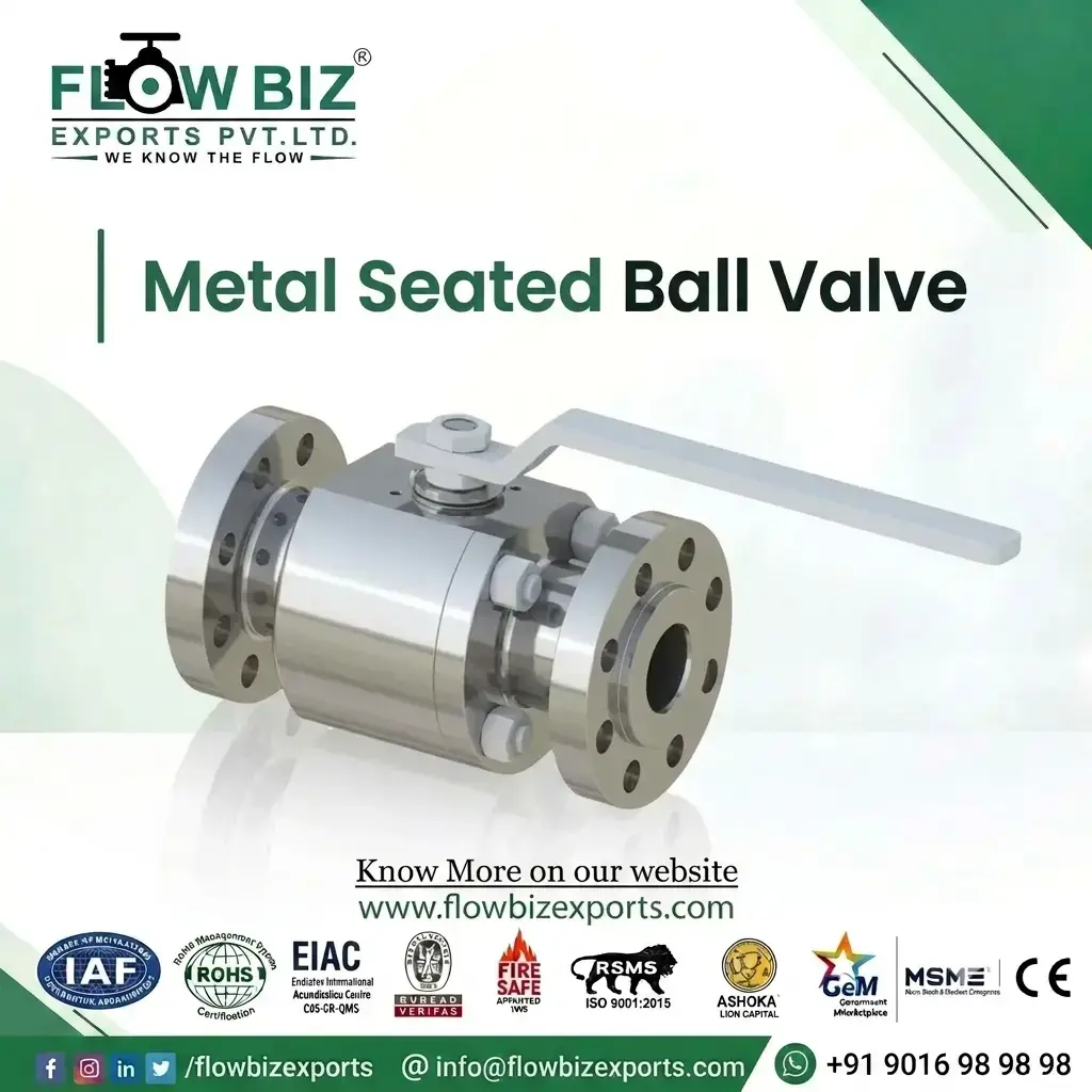 Metal Seated Ball Valve, SS Ball Valve