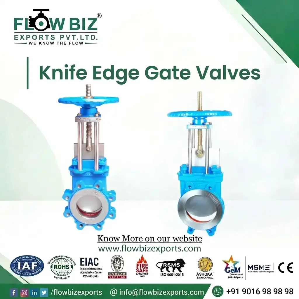 knife edge gate valve manufacturer mumbai - Flowbiz