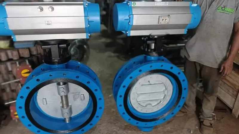 triple eccentric butterfly valve manufacturer india - Flowbiz