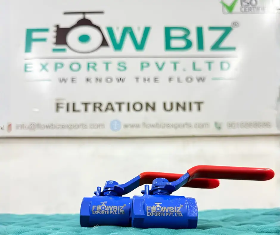  Mild Steel Single Piece Ball Valve
