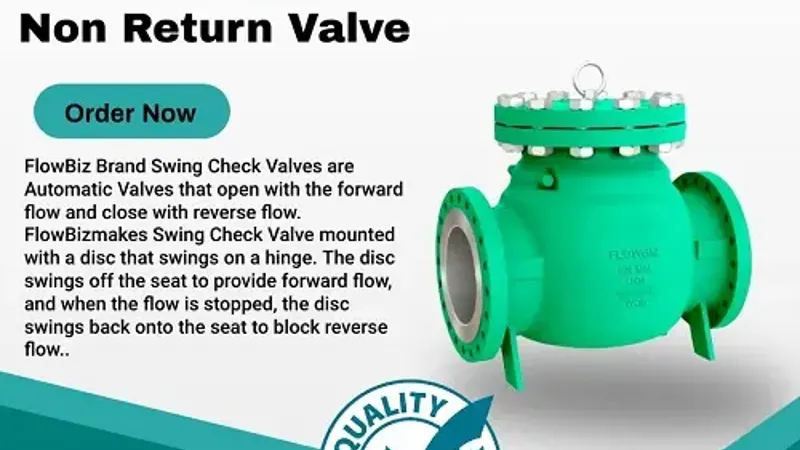 swing check valve manufacturer india - Flowbiz