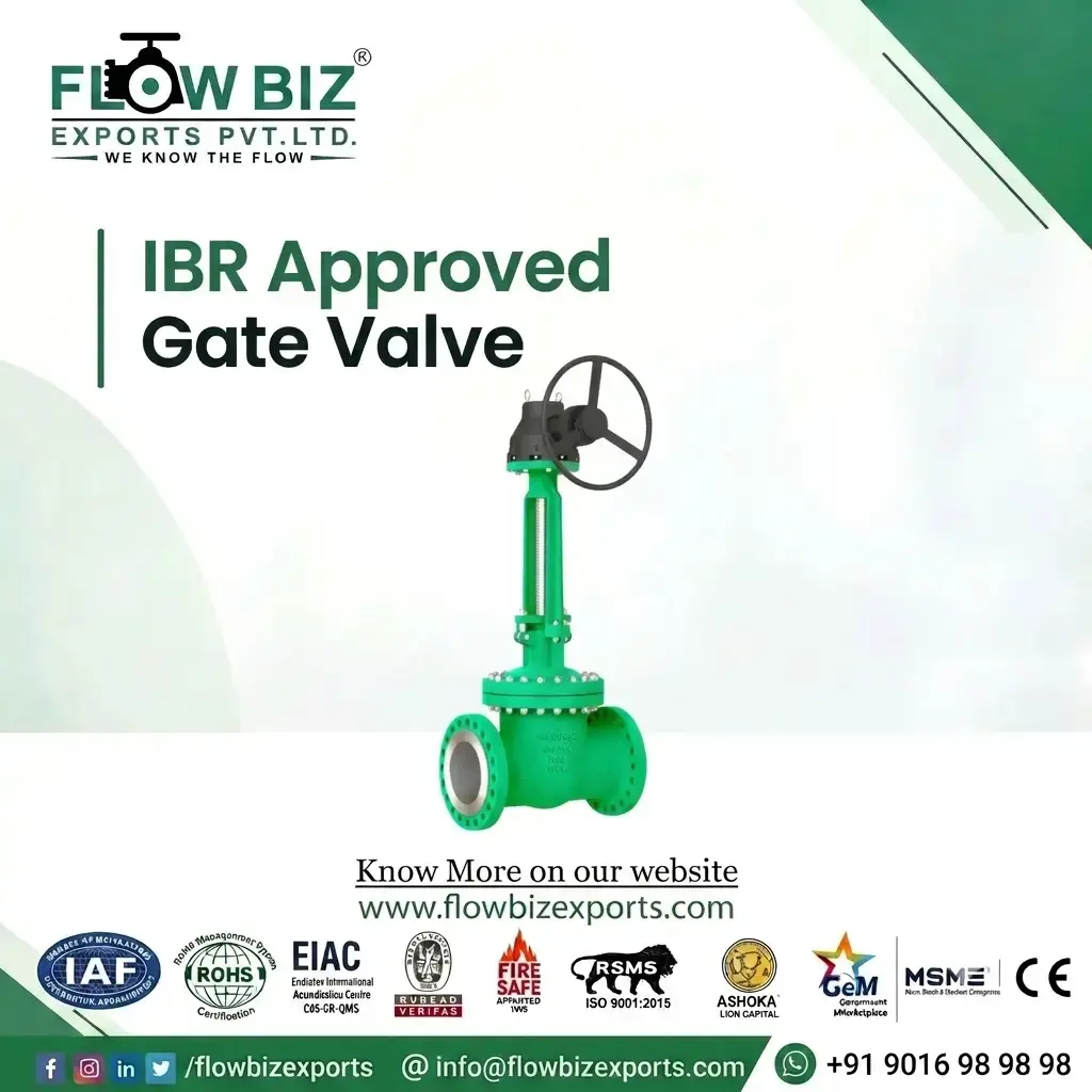 ibr gate valve manufacturer india - Flowbiz