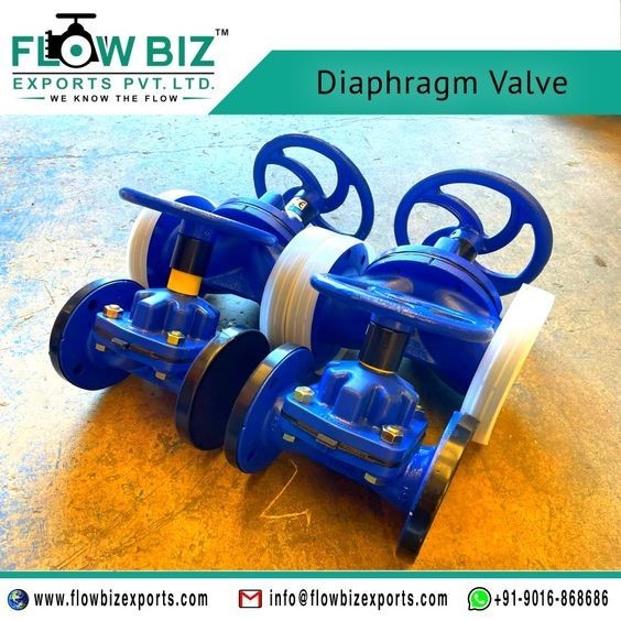 PTFE Lined Diaphragm Valve 