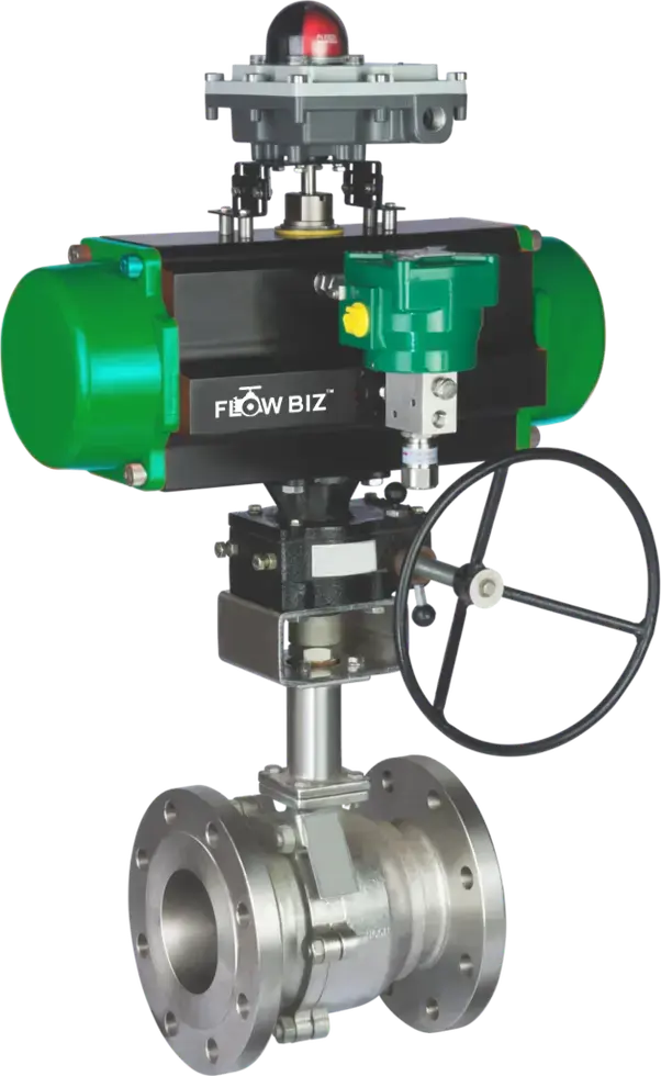 FlowBiz Electric Actuator Ball Valve 