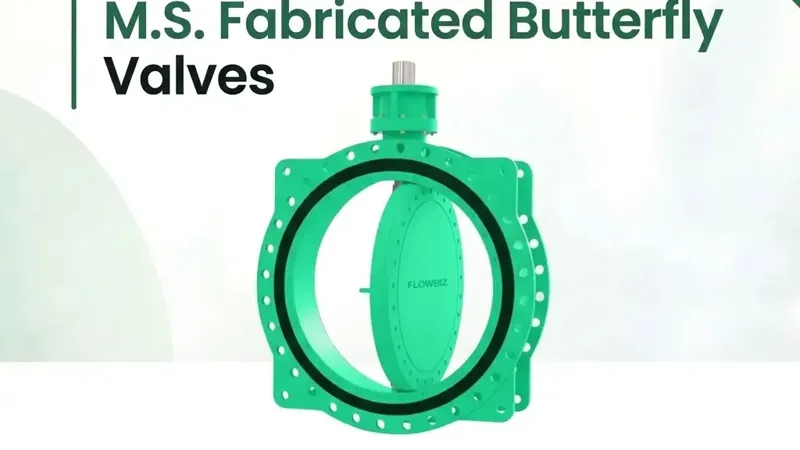 MS Fabricated Butterfly Valve, Butterfly Valve, CI Butterfly Valve