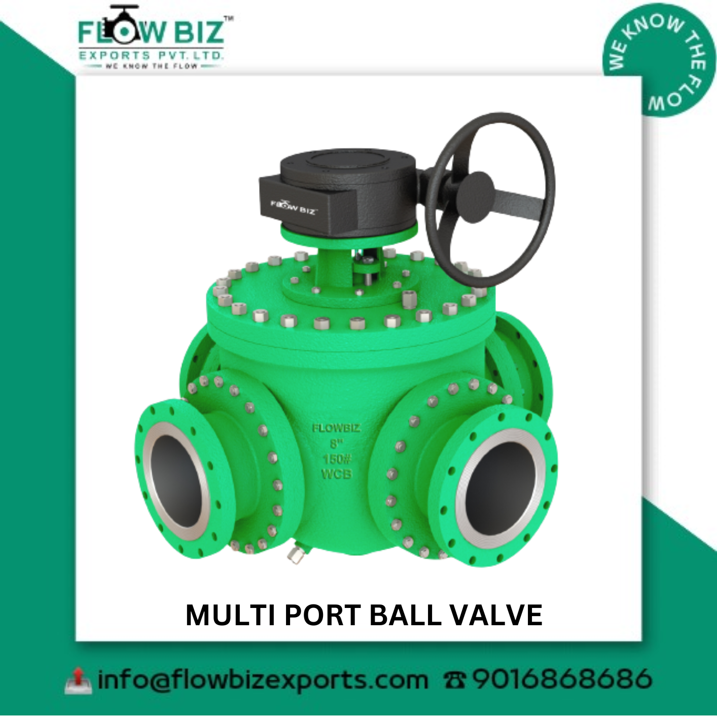 multi port ball valve manufacturer pune - Flowbiz
