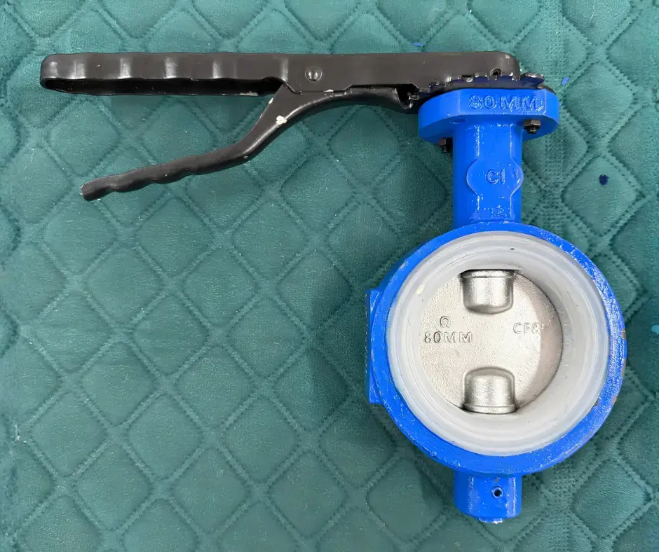 80mm Wafer Type Butterfly Valve