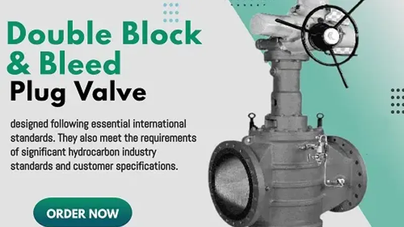 Double Block & Bleed Plug Valve