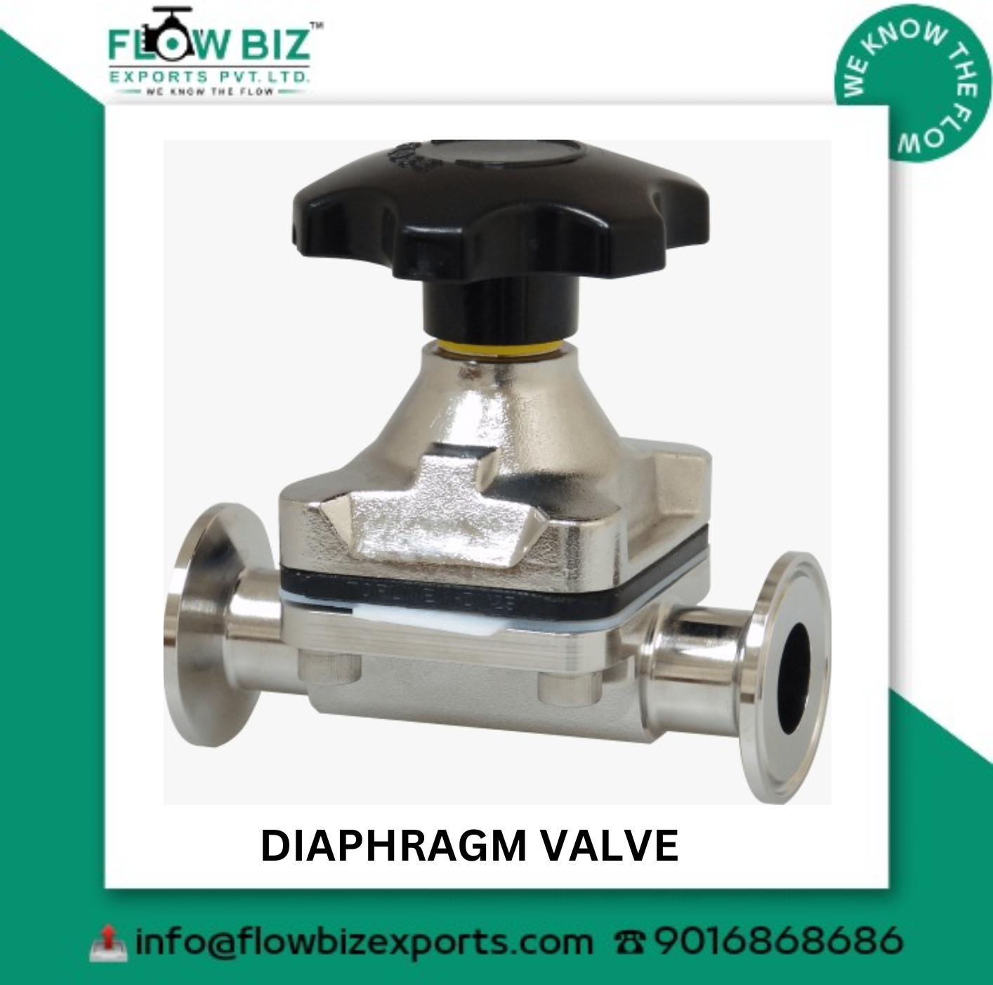 Diaphragm Valve Manufacturer in Pune