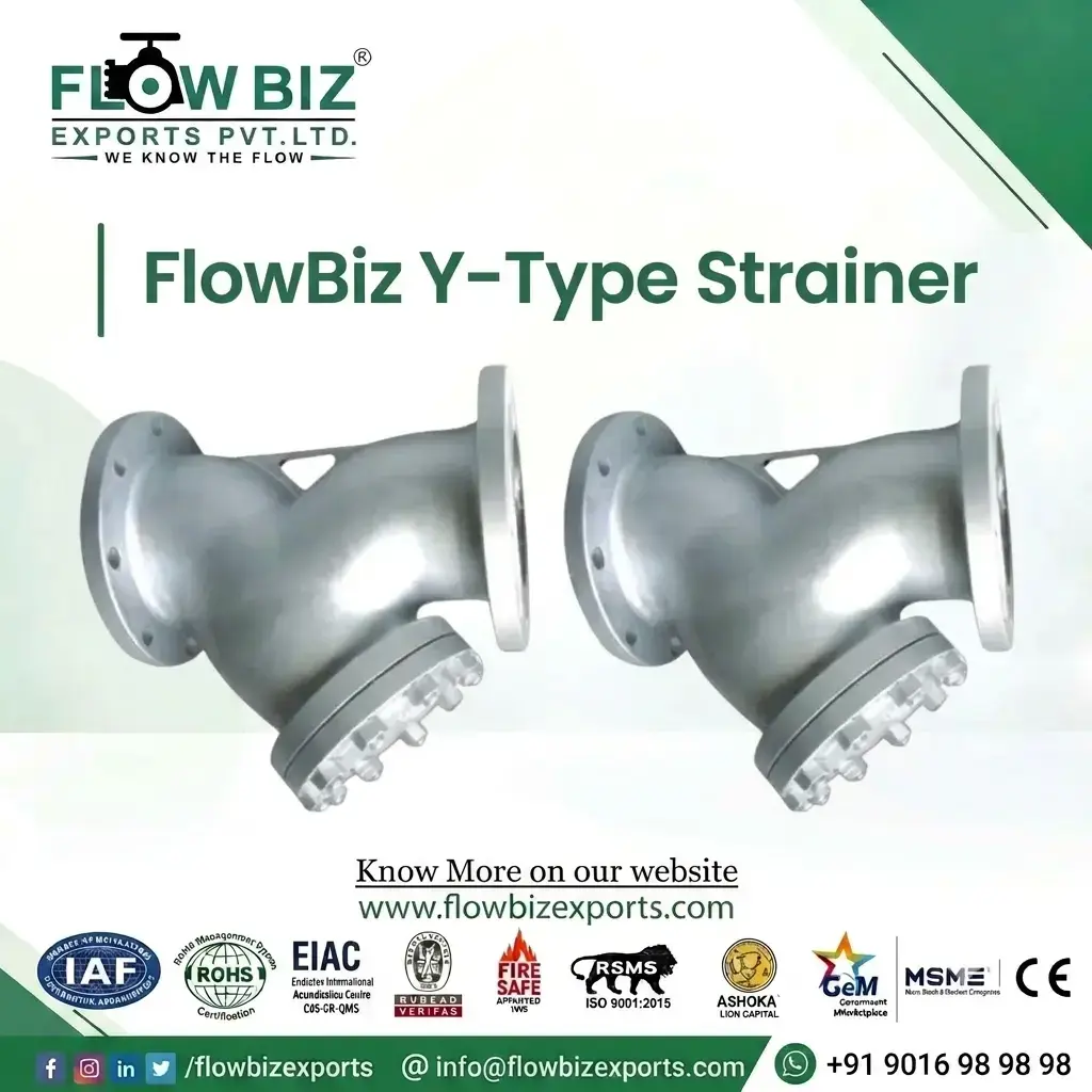 y - type strainer manufacturer india - Flowbiz