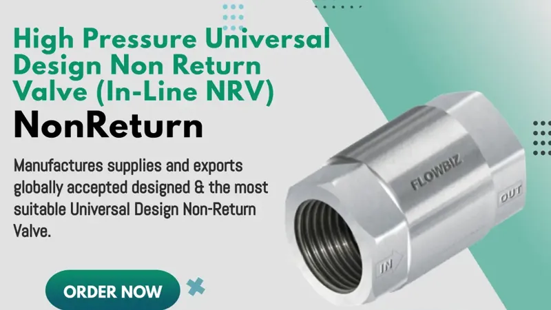high pressure nrv valve manufacturer india - Flowbiz