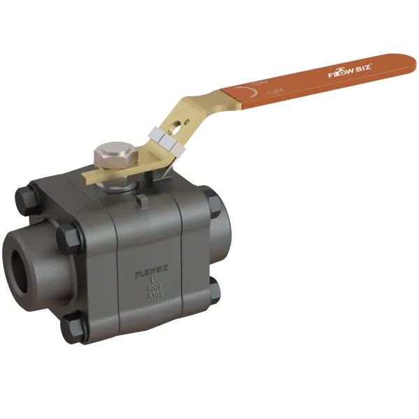 forged steel ball valve for process industries