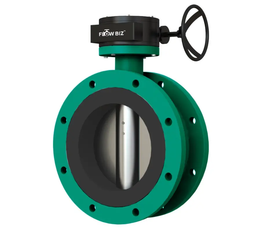 double flange butterfly valve manufacturer india - Flowbiz