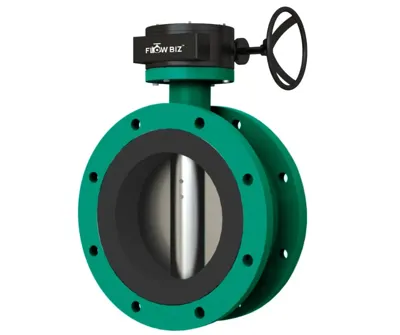 Double Flange Butterfly Valve